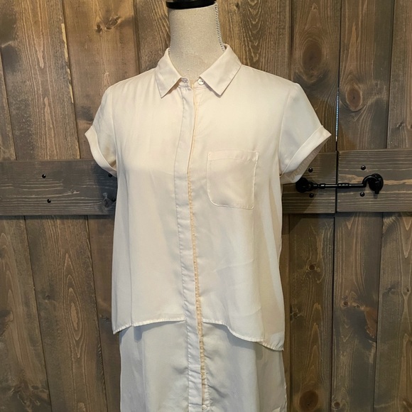 Forever 21 - Poly Short-Sleeve Blouse - Picture 2 of 7